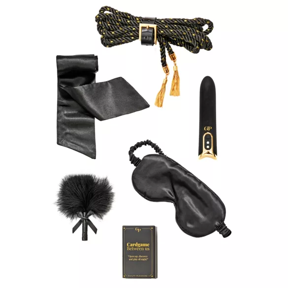 Guilty Pleasure Indulge - BDSM Einsteiger-Geschenkset (schwarz)