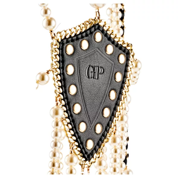 Guilty Pleasure Allure - Halsband- und Körperkettenset (schwarz)