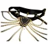 Guilty Pleasure Allure - Halsband- und Körperkettenset (schwarz)