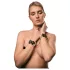 Allure - Perlen-Armbandfessel (schwarz)