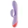 Dreamtoys Love Signal - Vibrator mit Klitorisstimulator (lila)
