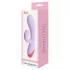 Dreamtoys Love Signal - Vibrator mit Klitorisstimulator (lila)