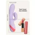Dreamtoys Love Signal - Vibrator mit Klitorisstimulator (lila)