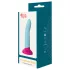 Dreamtoys Love Signal - zweifarbiger Silikon-Dildo klein (blau)