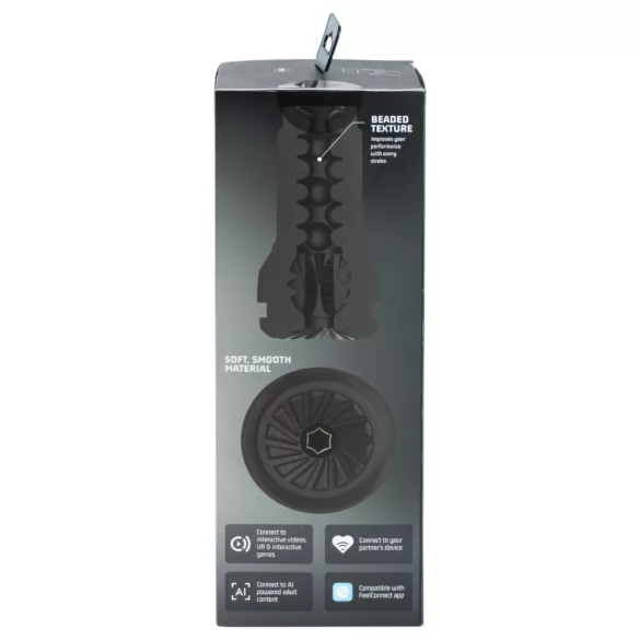 Kiiroo PowerBlow + Feel Pocket Taschenmasturbator (schwarz)