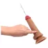 Kiotos Cox Power - vibrierender spritzender Dildo mit Fernbedienung (naturfarben)