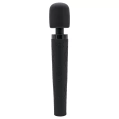 Pixey Deluxe Black Velvet - Stabvibrator Größe M (schwarz)