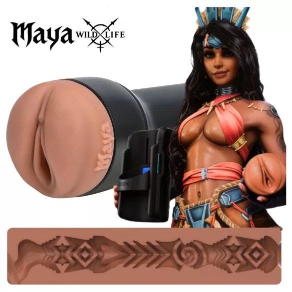 Kiiroo FeelMaya - lebensechter Masturbator in Vaginaform (hautfarben)