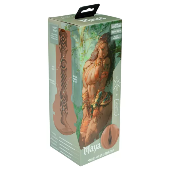 Kiiroo FeelMaya - lebensechter Masturbator in Vaginaform (hautfarben)