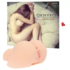 Kokos Oknyeo - naturgetreuer Torso-Masturbator (hautfarben)