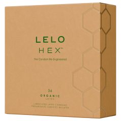 LELO Hex Organic - potenzsteigerndes Kondom (36 Stück)