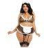 Dreamgirls Dienstmädchen Kostüm Plus Size (XL-XXL)