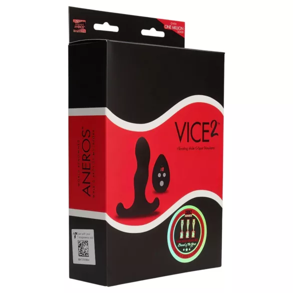 Aneros Vice 2 - G-Punkt- und Prostatavibrator (schwarz)