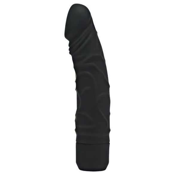 Classic Get Real - lebensechter Silikonvibrator (schwarz)