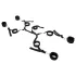 Sportsheets - Bettfessel-Set (schwarz)