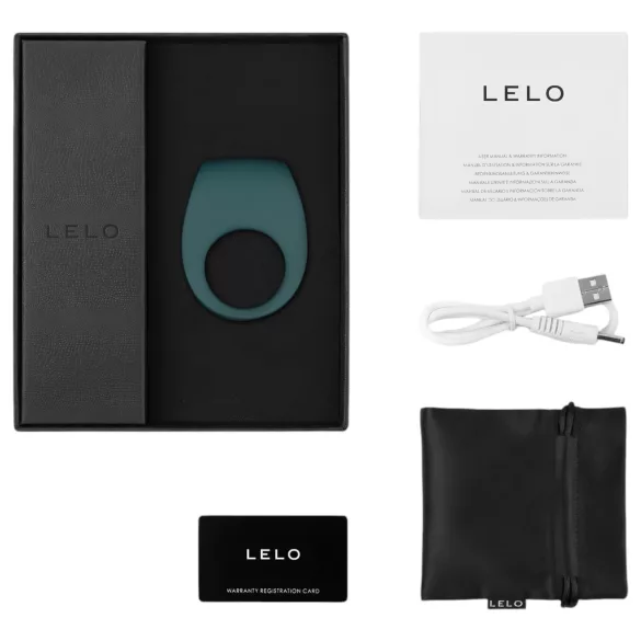 LELO Tor 2 - Wiederaufladbarer, vibrierender Penisring (grün)