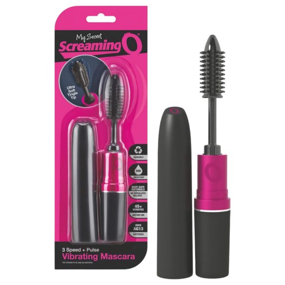 Screaming Mascara - Vibrationsspirale (schwarz-pink)