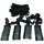 S&M - Bondage-Set zur Bettfesselung (schwarz)