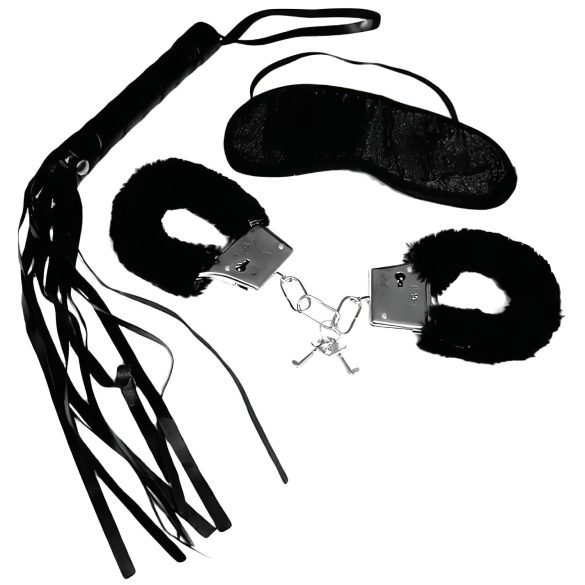 S&M Intro - Starter-Bondage-Set - Schwarz (4-teilig)