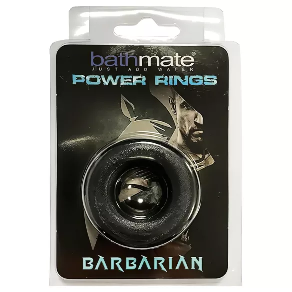 BathMate - Barbarian Silikon-Penisring (schwarz)