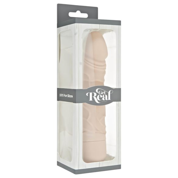 Klassischer Get Real - naturgetreuer Silikonvibrator (natur)