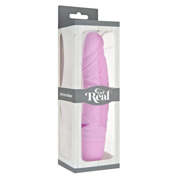 Classic Get Real - lebensechter, silikon Vibrator (pink)