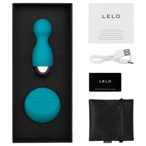 LELO Hula - rotierendes Vibrations-Ei (türkis)
