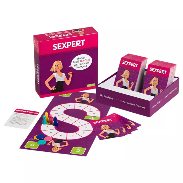 tease & please - Sexpert - unterhaltsames Sexquiz-Brettspiel (auf Englisch)