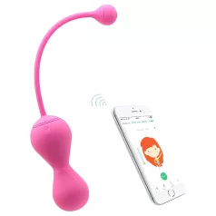   Magic Motion Kegel Master - App-gesteuerte vibrierende Liebeskugel (Pink)