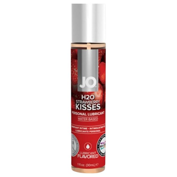 JO H2O Erdbeerkuss - wasserbasiertes Gleitmittel (30ml)