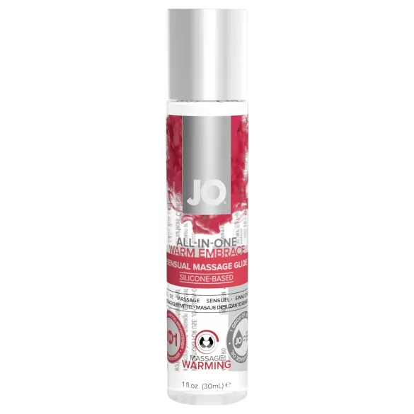 System JO All-in-one - Erwärmendes Gleit- & Massagegel (30ml)