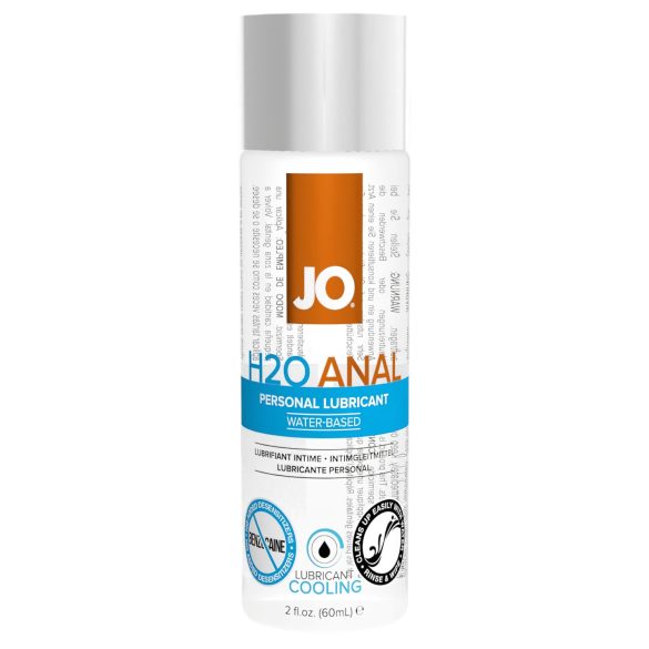 JO H2O Cool Anal - Wasserbasiertes kühlendes Analgleitmittel (60ml)