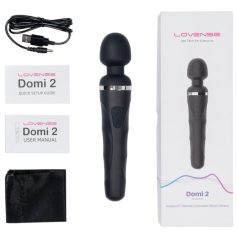 LOVENSE Domi 2 - Intelligenter Massagestab (schwarz)