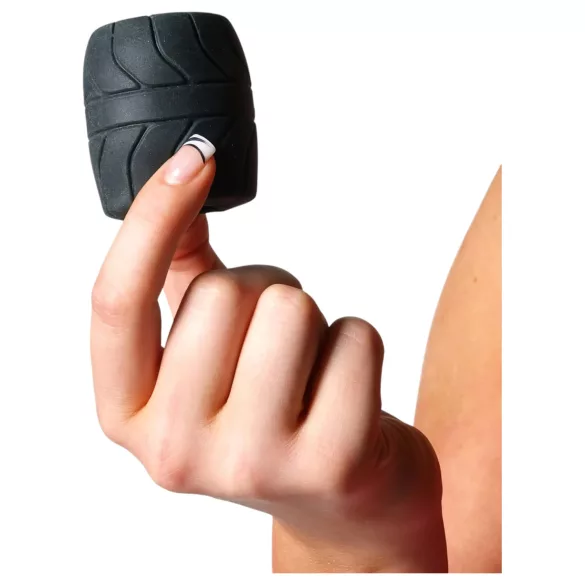 Perfect Fit - SilaSkin Hodenring und -strecker (schwarz)