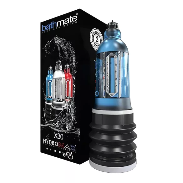 Bathmate Hydromax 7 Wide - Hydraulische Penispumpe (Blau)