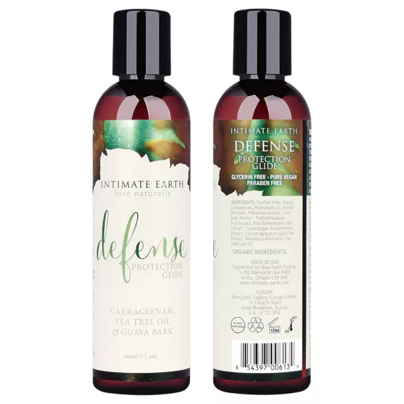 Intimate Earth Defense - Antibakterielles Gleitmittel (60ml)