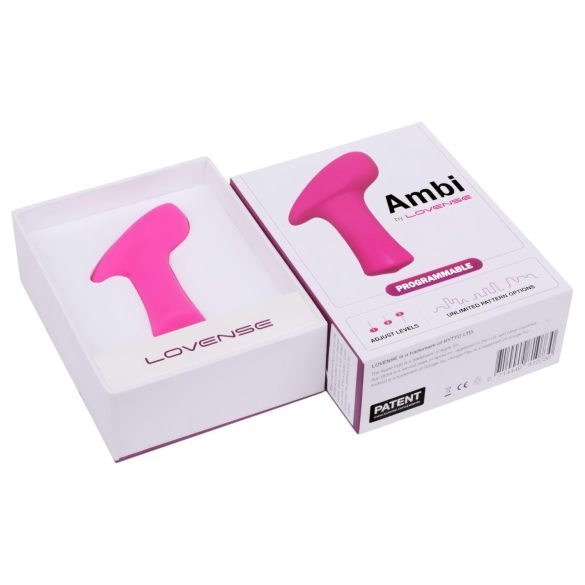 LOVENSE Ambi - smartes, 2-motoriges Klitoris-Vibrator (pink)