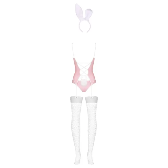 Obsessive - Häschen-Mädchen Kostüm (pink) - L/XL