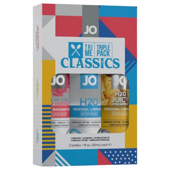 JO System Classics - Gleitmittel-Set (3x30ml)