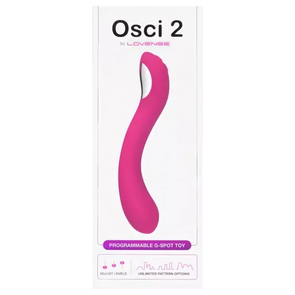 Lovense Osci 2 - App-gesteuerter G-Punkt-Vibrator (Pink)
