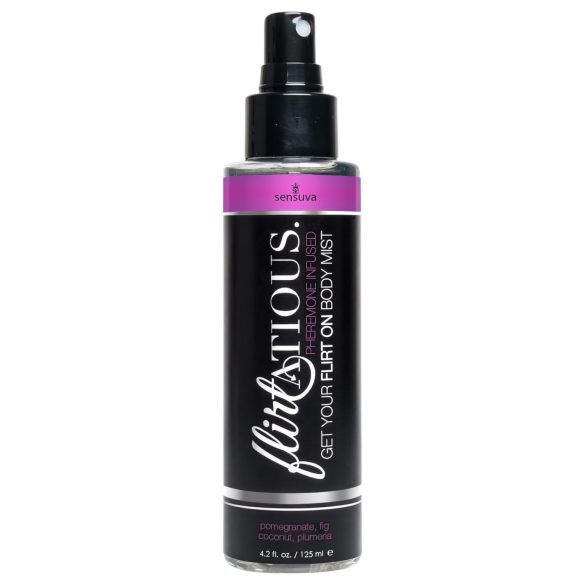 Sensuva Flirtatious - Pheromon Körperspray - Granatapfel-Kokosnuss (125 ml)