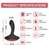 Magic Motion Solstice - Intelligenter Prostata-Vibrator (schwarz)