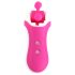 FEELZTOYS Clitella - Wiederaufladbarer Rotations-Oralvibrator (Rosa)