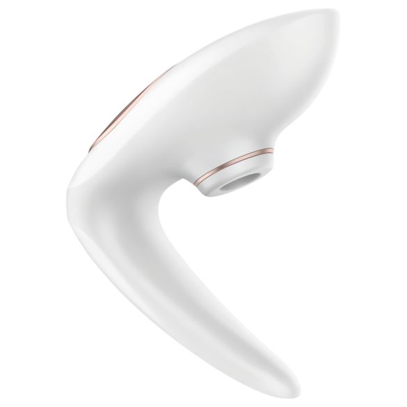 Satisfyer Pro 4 Couples - Akku-Luftwellen-Paarvibrator (Weiß)