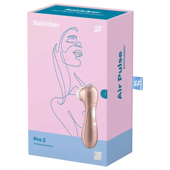 Satisfyer Pro 2 Gen2 - wiederaufladbarer Klitoris-Stimulator (braun)
