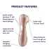Satisfyer Pro 2 Gen2 - wiederaufladbarer Klitoris-Stimulator (braun)