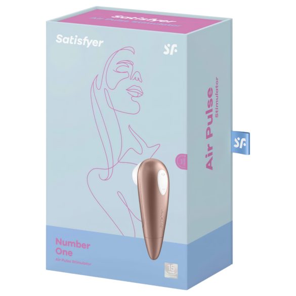 Satisfyer 1 Number One - Luftdruck-Klitoris-Stimulator (braun)
