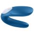 Satisfyer Doppelwal - 2-Motoren Paarvibrator (Blau)