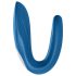 Satisfyer Doppelwal - 2-Motoren Paarvibrator (Blau)