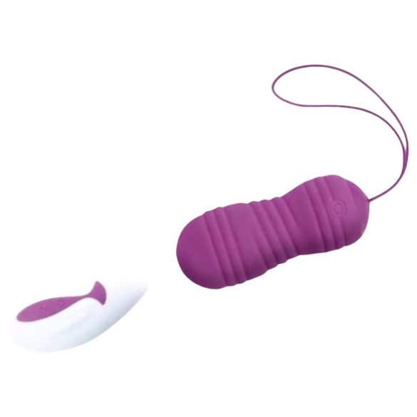 FEELZTOYS Foxy - wasserdichtes vibrierendes Ei (lila)
